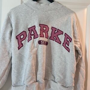 Gray Parke Cowl Neck Sweater